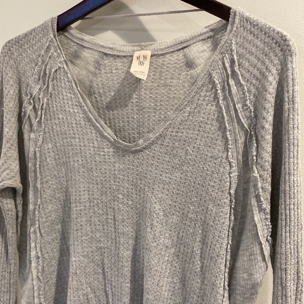 Free People Catalina V Neck Thermal - Picture 4 of 9